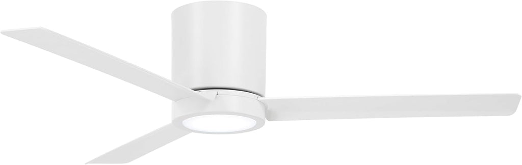 MINKA-AIRE Roto Flush 52' Hugger LED Ceiling Fan F644L-WHF - Flat White
