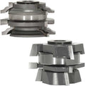 1010 MLCS Shaker Stacked Rail and Stile Shaper Cutter Set, 3/4' Bore
