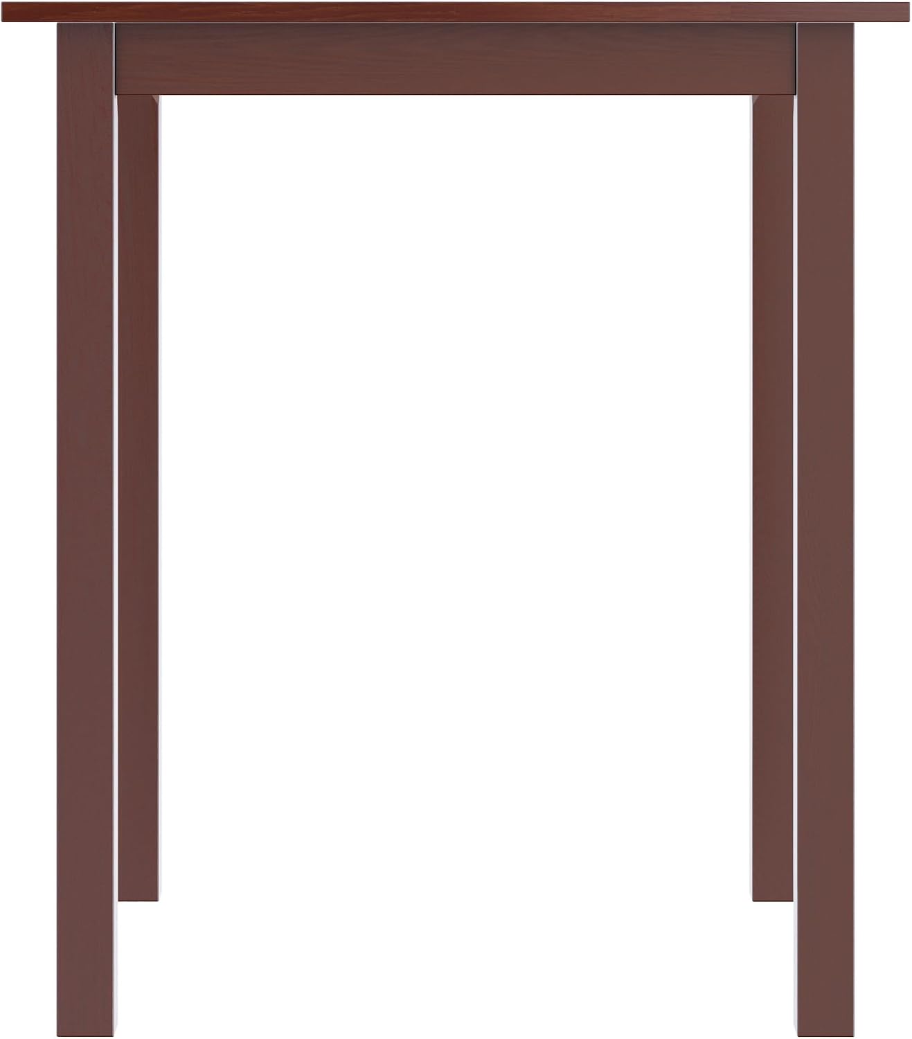 Winsome Parkland High Dining Table, 39' High, 34' Wide, Walnut