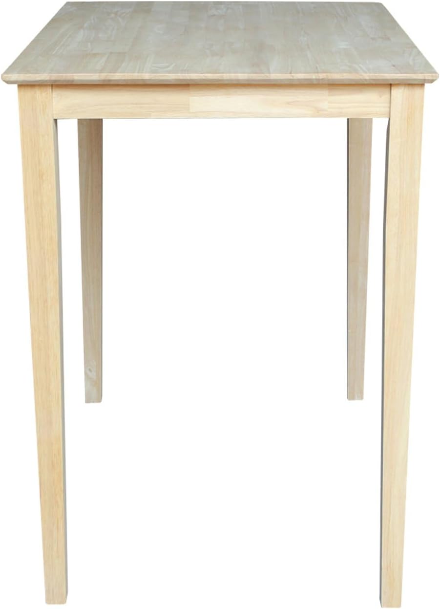 International Concepts 42' Solid Wood Top Bar Table in Natural