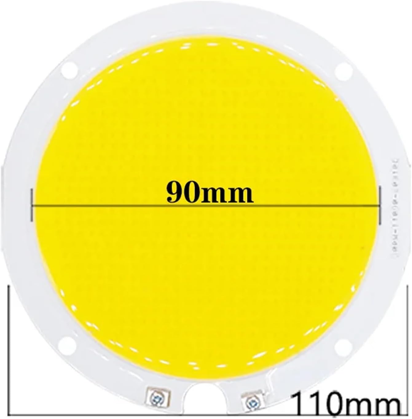 LED Chip 300W RA≥95 DC30-34V 9000mA Round COB Smart IC 110MM for Outdoor and Indoor Spotlight Plant Lighting DIY Special