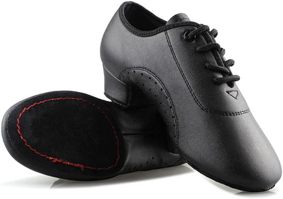 Men's Latin Dance Shoes Ballroom Tango Man Latin Dancing Shoes for Man Boy Shoes Dance Sneaker Jazz Shoes 16.5-25CM(26)