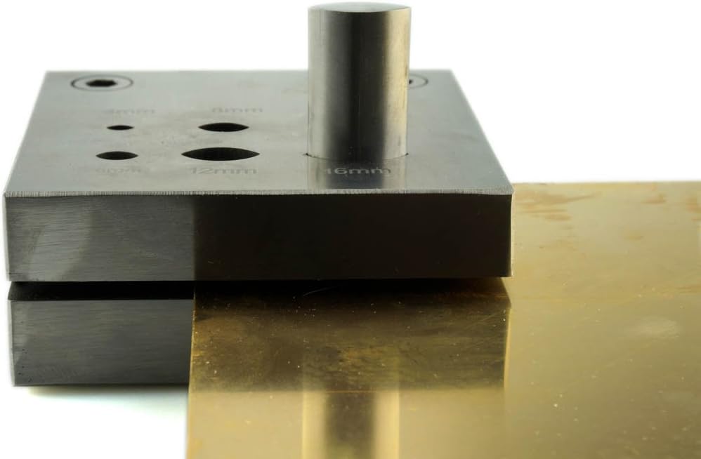 SE Disc Cutter with 6 Eye Shape Punches Set, 4 to 18mm