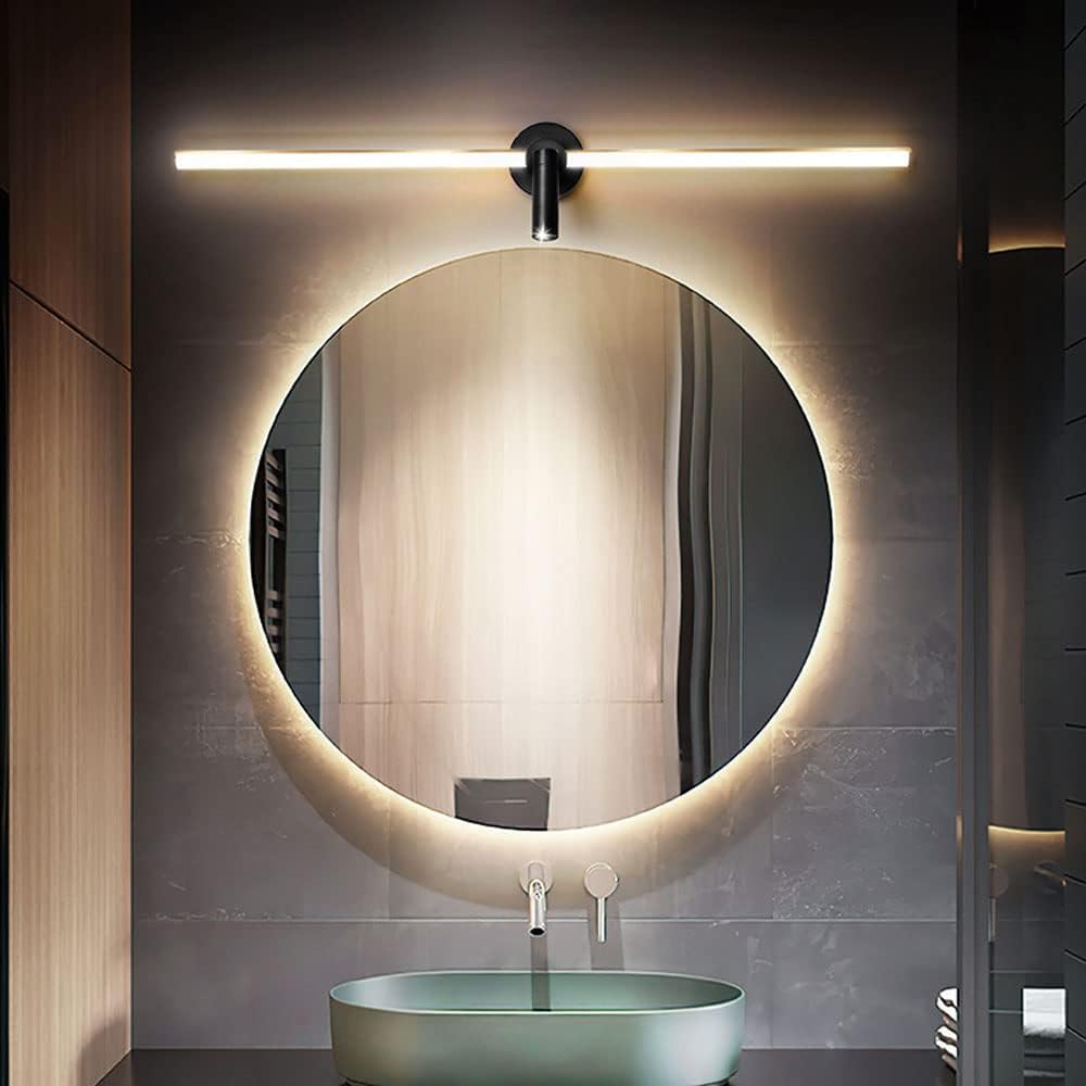 Led Ceiling Spotlights Indoor Surface Mounted Spotlight, Adjustable Ceiling Lamp Fixed Track Lighting Fixture, Modern Bathroom Vanity Lights for Kitchen Island Bedroom