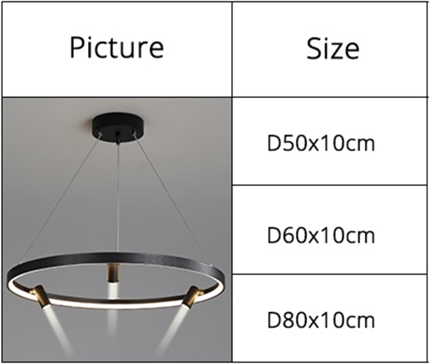 Remote Dimming Circle Modern LED Chandelier Lights Living Dining Room Pendant Bedroom Hall Lamps with Spotlight Indoor Lighting,Contemporary Dining Room