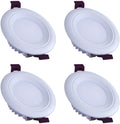 Spotlight,Recessed Led Downlight Round Ceiling Spotlight, Indoor Wash Wall Lamp Decoration Lighting Fixture, Fire Rated Energy Saving Led Downlighters, for Bathroom Office Shopping Store Ou