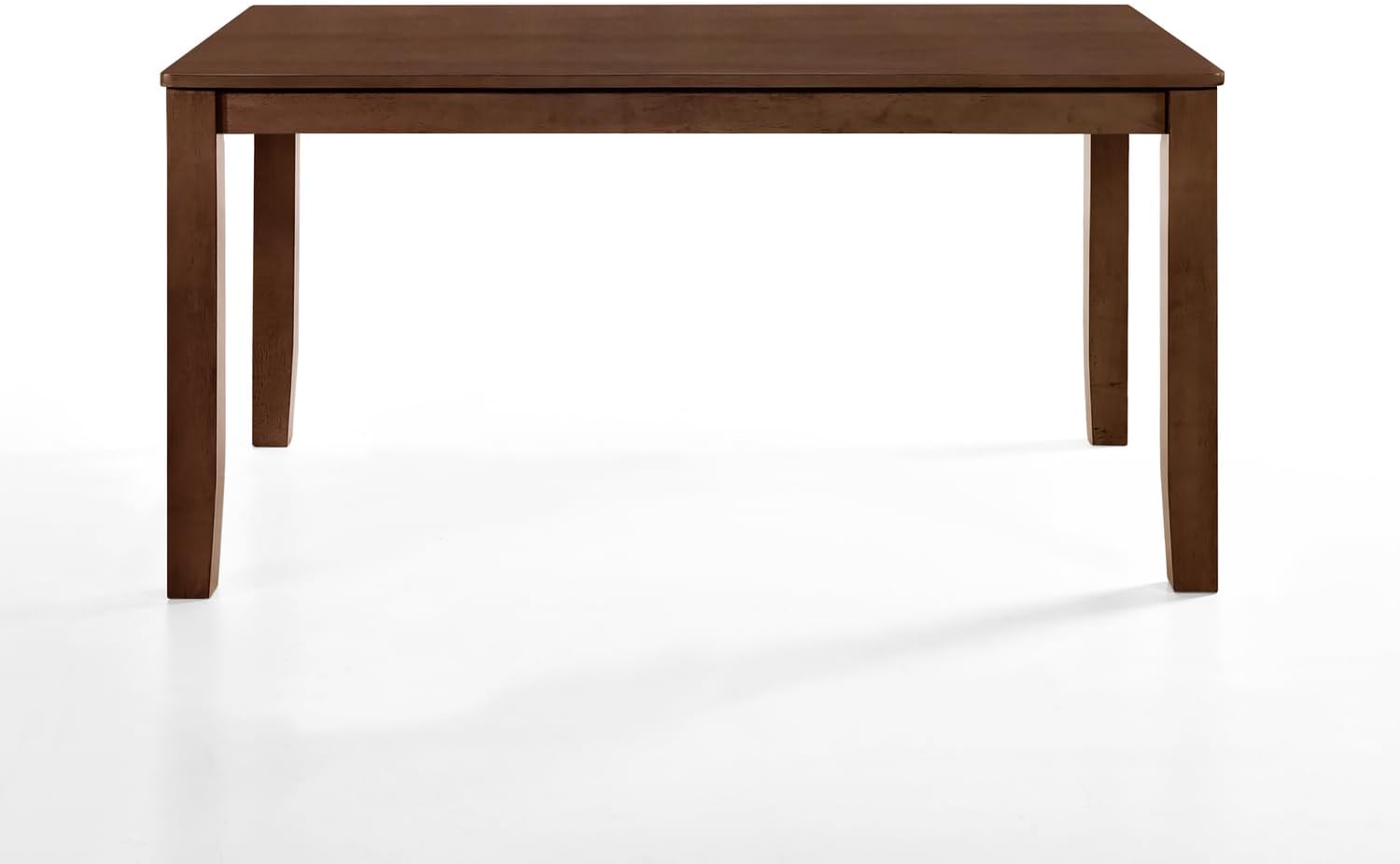 New Classic Furniture Pascal 59 in. Rectangle Wood Dining Table, Walnut