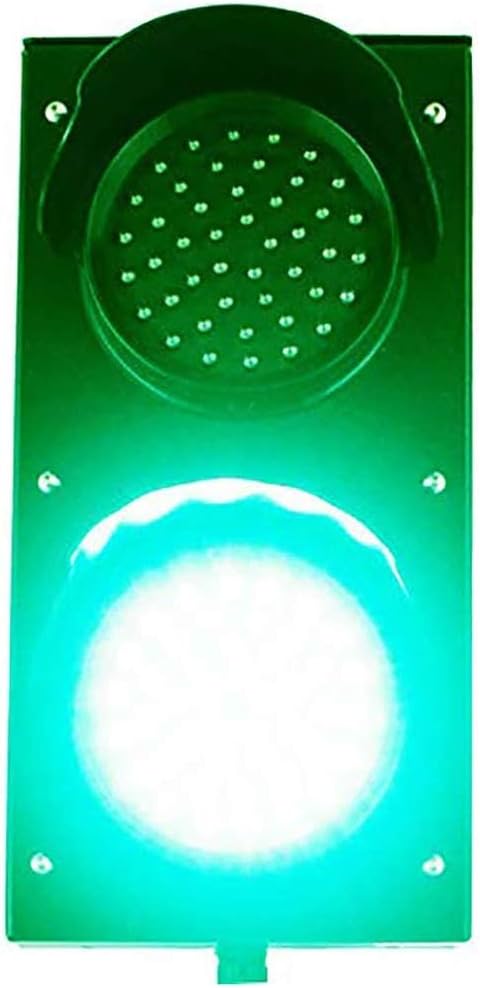 Traffic Signal Light Wall Lamp with Remote Control,Road Safety Signs Wall Lamp,Red Green Wall Lamp,LED Wall Spotlights Indoor Lights for Bar, Restaurant, Cafe