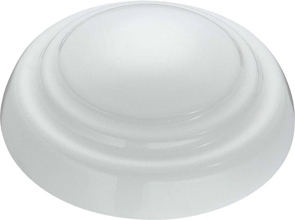 Minka Lavery F474-WH Downrod/Flush Mount, 3 white Blades Ceiling fan with 54 watts light, White