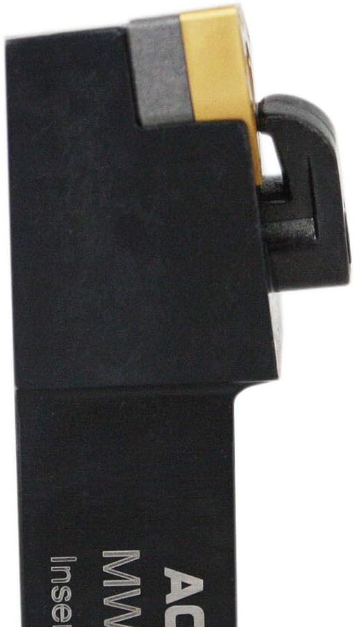 Accusize Industrial Tools 3/4'' by 4-1/2'' Oal Mwlnr-12-4c Toolholder with 10 Pcs Wmng432 Carbide Inserts, 2316-0008ins2