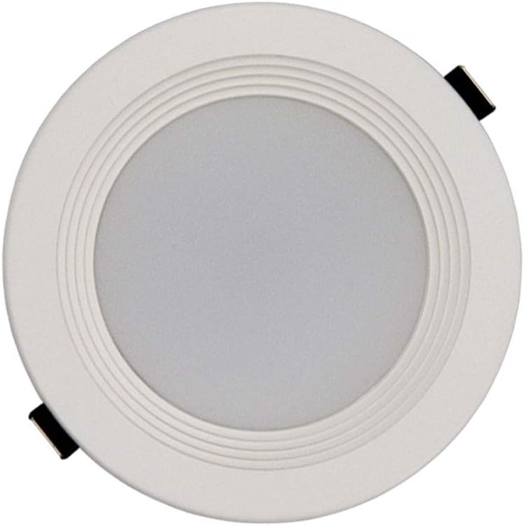 3W/5W IP65 Waterproof LED Recessed Downlight - Stylish Aluminum Ceiling Spotlight for Indoor & Outdoor Use, White Color, Anti-Fog Design(White Light-5w) (Warm Light 3w)