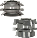 1007 MLCS Ogee Stacked Rail and Stile Shaper Cutter Set, 3/4' Bore