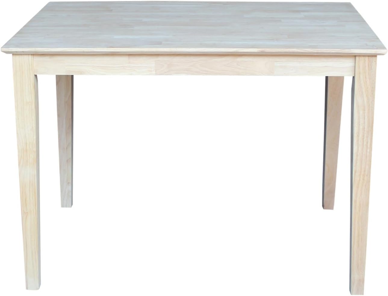 IC INTERNATIONAL CONCEPTS Solid Wood Top Table