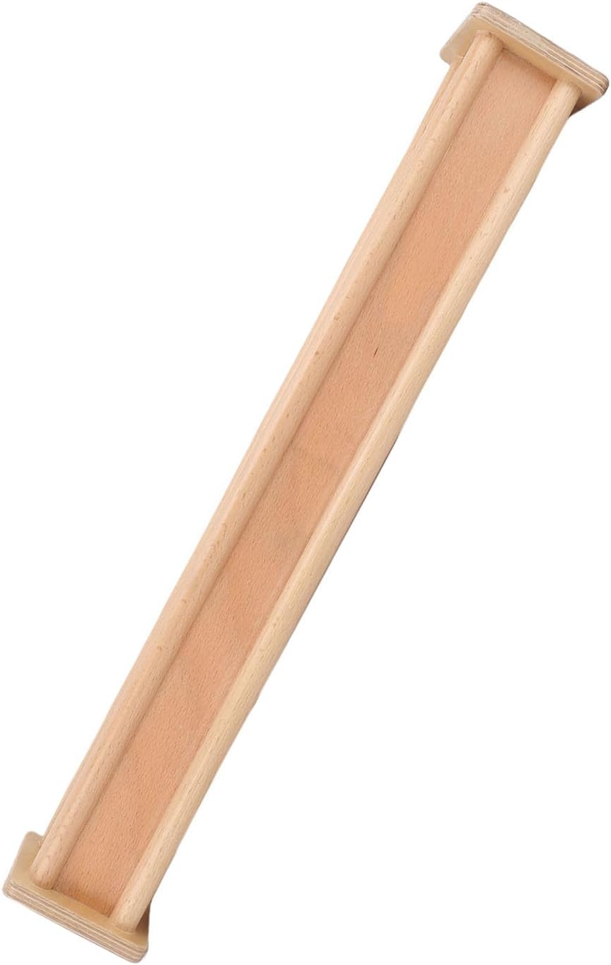 Birch Wood Rain Sound Stick, Resonant Rainmaker, Soothing Rain Stick for Meditation, Parties, Live Performance with Portable Storage Bag and Shoulder Strap, Ideal for Yoga