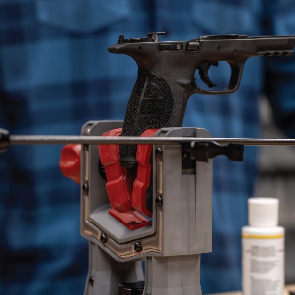 Tipton Best Gun Vise Gen 2 with 4 Mounting Positions, Adjustable Gun Clamps, Vise Mod Accessory Storage, For Gun Maintenance, Cleaning, and Gunsmithing