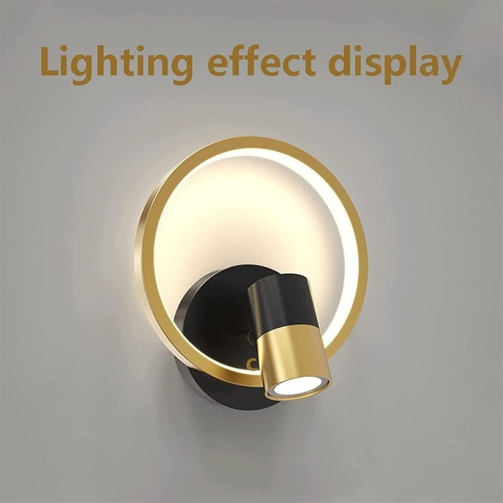 Modern Wall Lamp Bedside Reading Light d Rotatable Ceiling Spotlight Indoor LED Wall Sconce,Pendant Light