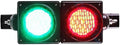 Road Safety Signs Wall Lamp,Red Green Wall Lamp,Traffic Signal Light Wall Lamp with Remote Control,LED Wall Spotlights Indoor Lights for Bar, Restaurant, Cafe