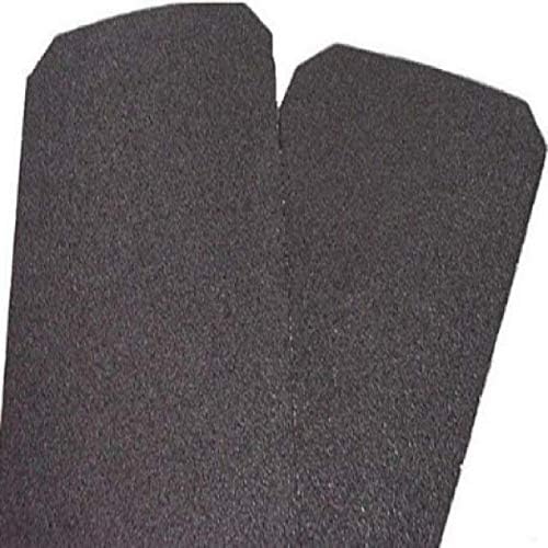 Floor Drum Sander Sandpaper, 8 Inch by 20-1/8 Inch Sheets, Fit Essex Silverline SL-8 Sander, Pack of 50 (80 Grit)