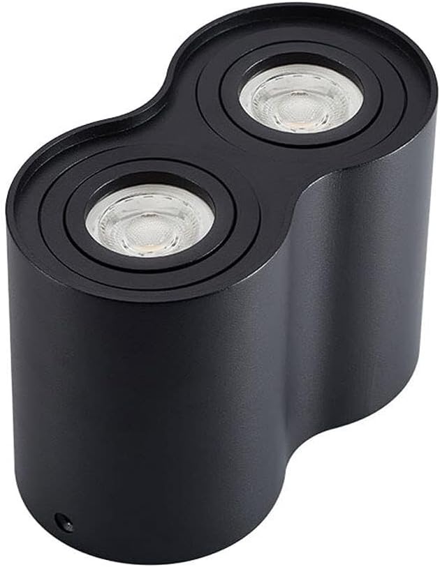Modern LED Ceiling Mount Lamp Fixtures Adjustable Surface Mounted Ceiling Spotlight Indoor Directional Spot Lighting GU10 Spotlights for Commercial Household