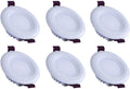 Spotlight,Recessed Led Downlight Round Ceiling Spotlight, Indoor Wash Wall Lamp Decoration Lighting Fixture, Fire Rated Energy Saving Led Downlighters, for Bathroom Office Shopping