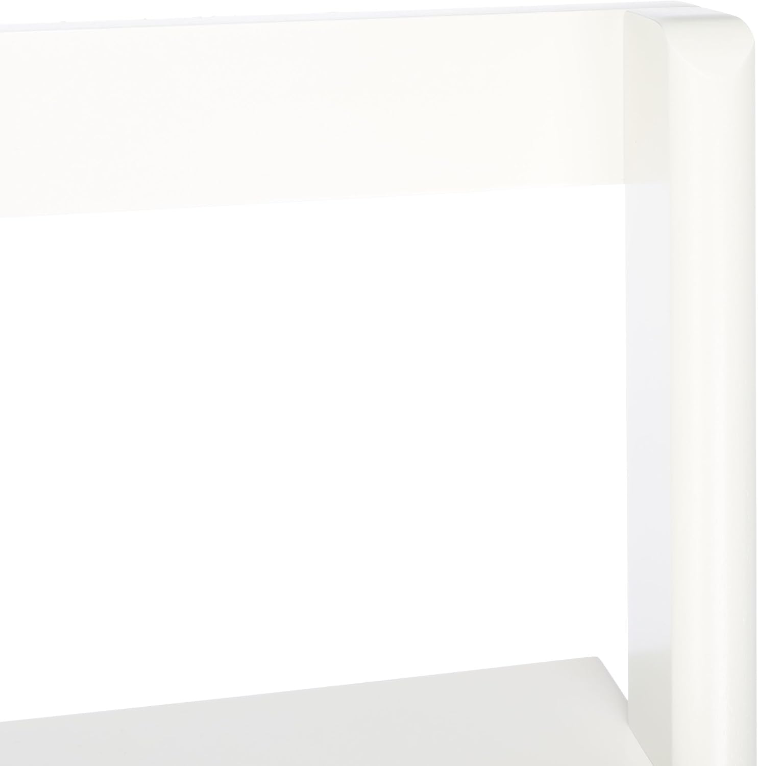 Safavieh Home Collection Pamella White 2-Shelf Leaning Desk