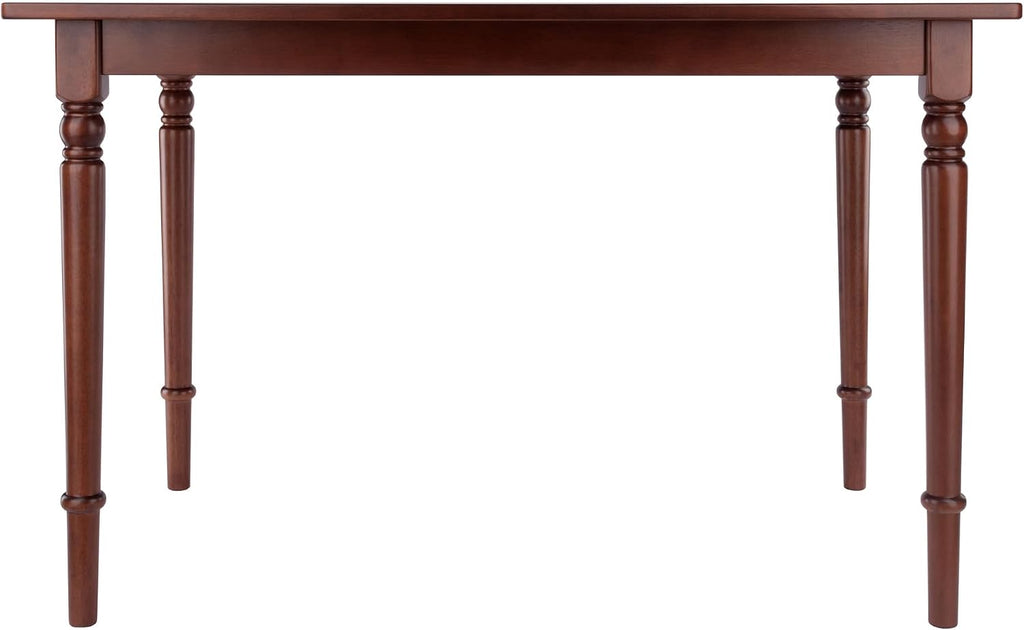 Winsome Ravenna Dining Table for 6 People, 47' Rectangular Kitchen Table, Walnut