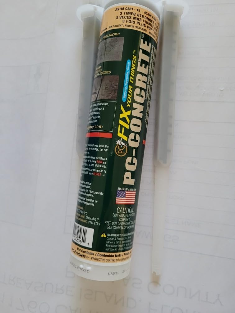 Aqua Locks 6 Extra Large Staples Concrete Foundation Repair Staple Kit - with Epoxy