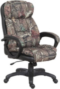 OS Home and Office Furniture 45.25' Fabric Executive Chair in Mossy Oak/Black