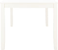 Safavieh Home Collection Silio White Rectangle Dining Table