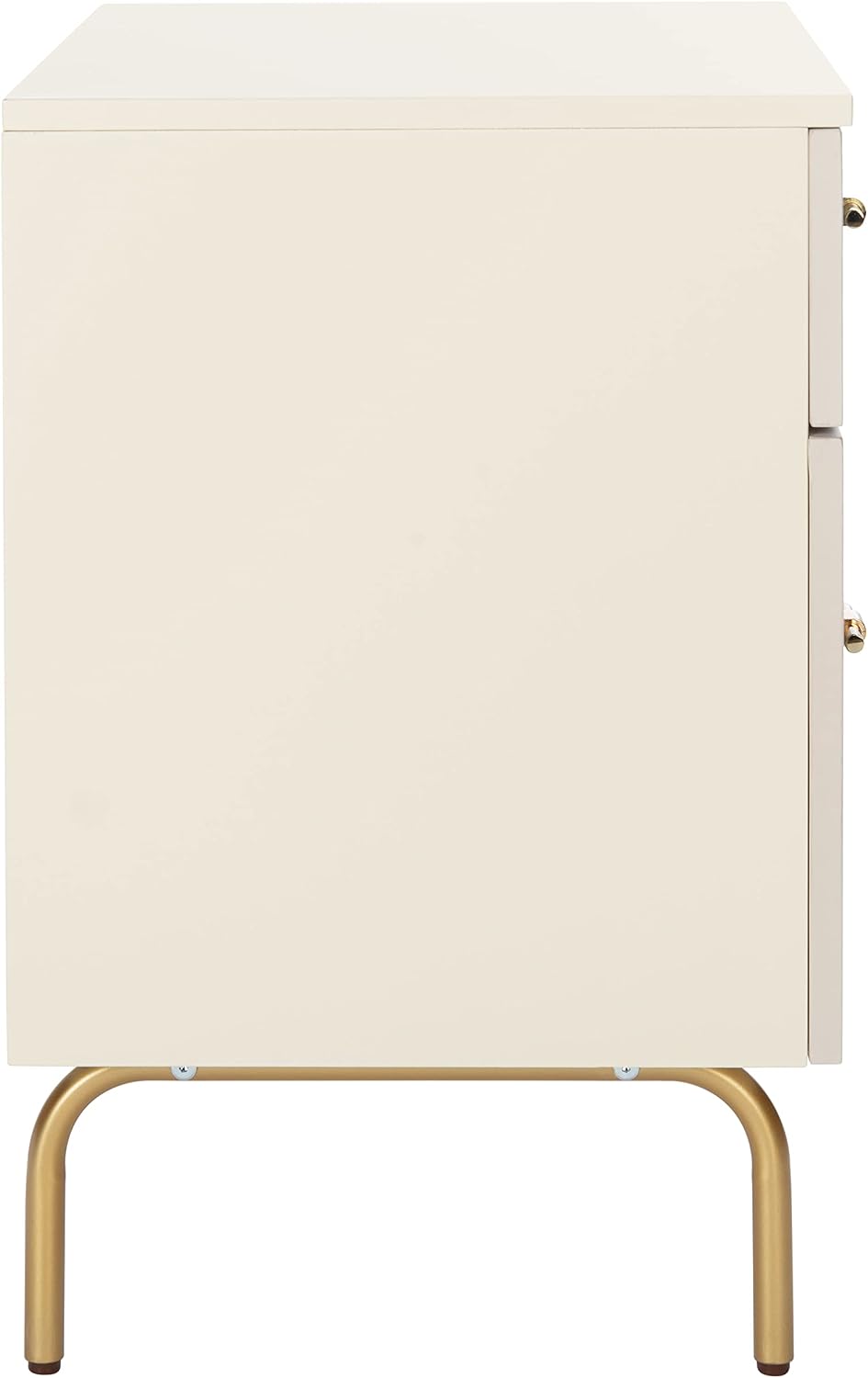 Safavieh Home Collection Genevieve Cream/White Washed 2-Drawer Nightstand