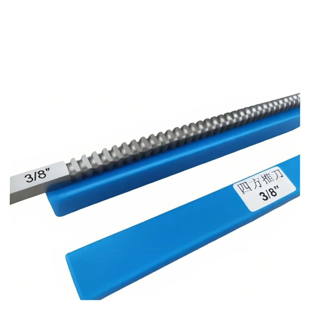 3/8' HSS Square Keyway Broach Cutter Inch Size High Speed Steel Cutting Tool Heat Resistance