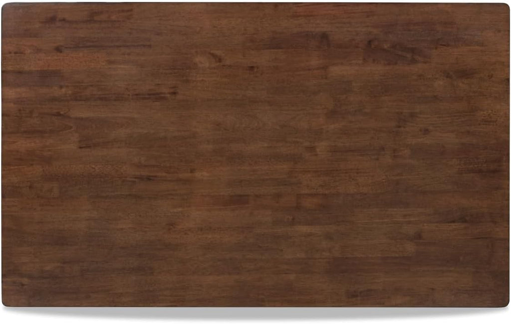 New Classic Furniture Pascal 59 in. Rectangle Wood Counter Table, Walnut