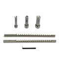Metric Sized 2mm 3mm Broaches 6/8/10 Collared Bushings with Shims CNC Cutting Tools Keyway Broach Set