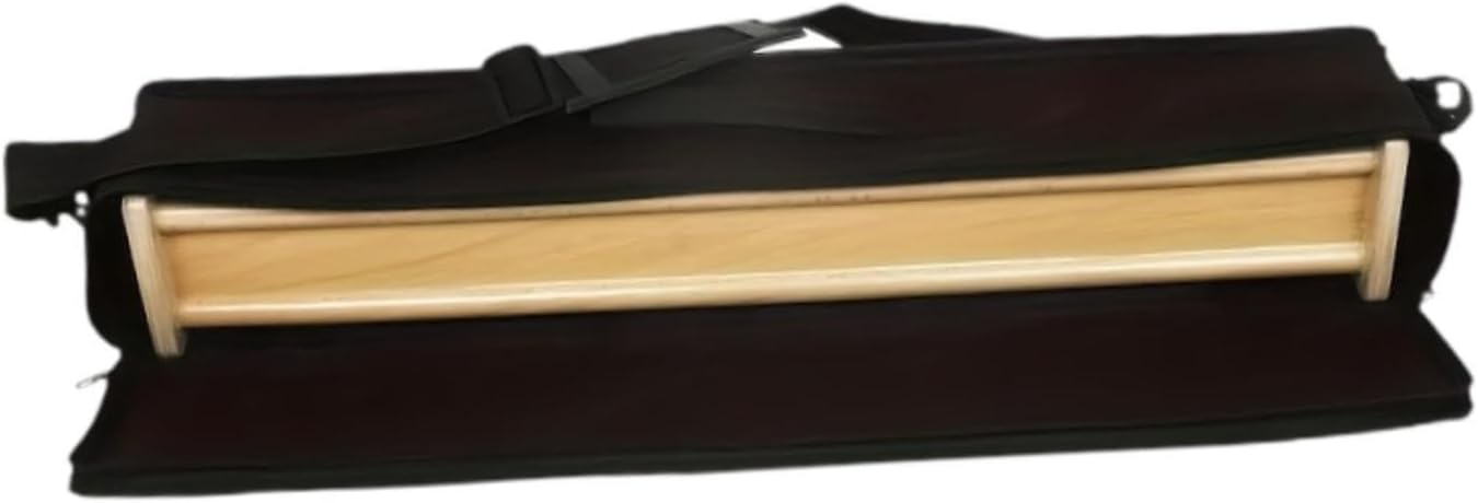 DYNWAVE Wood Rain Sound Pole Meditation Instrument, Multifunctional Relaxation Birthday Gift Portable Rainstick Home Rain Sound Tube, with Bag