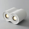 Modern LED Ceiling Mount Lamp Fixtures Adjustable Surface Mounted Ceiling Spotlight Indoor Directional Spot Lighting GU10 Spotlights for Commercial Household