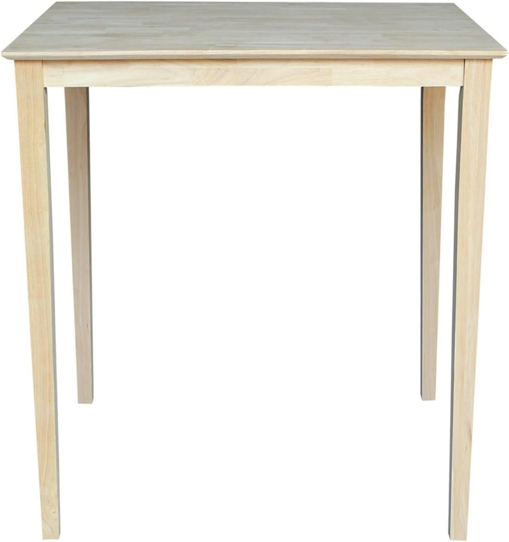 International Concepts 42' Solid Wood Top Bar Table in Natural