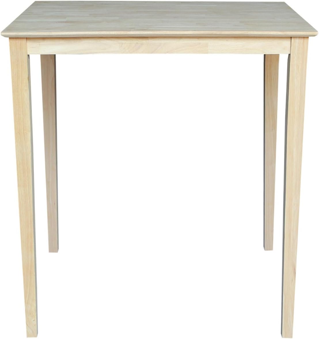International Concepts 42' Solid Wood Top Bar Table in Natural