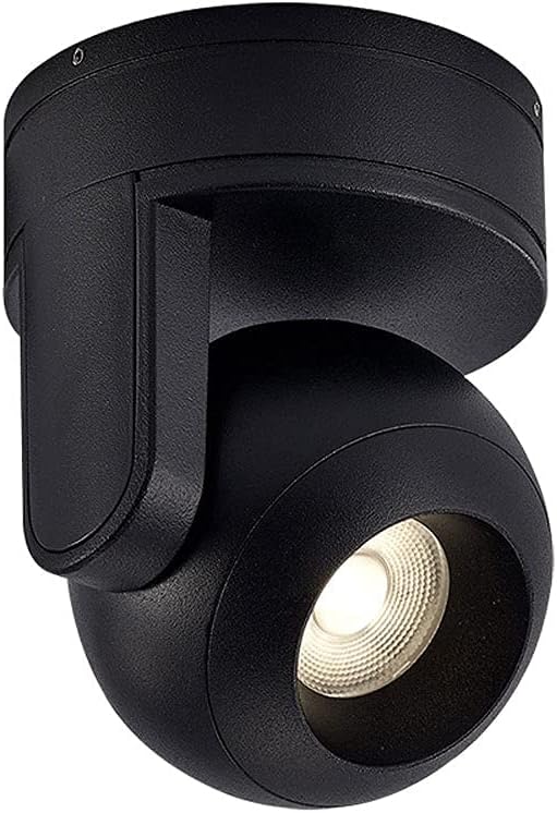 Ceiling Lighting 350° Adjustable Monopoint Light Fixture LED Ceiling Spotlight, Indoor Gallery Picture Lighting, Mounted Directional Spot Lights for Kitchen Hallway Living