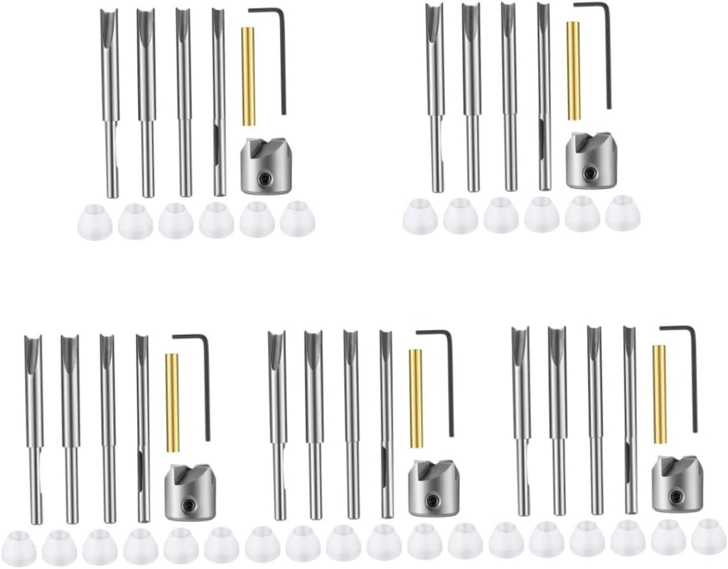 OSALADI 5sets Pen Trimmer Kit Woodworking Pen Cutting High Mill Trimming Tools for Accurate Machining and Versatile Use Lathes