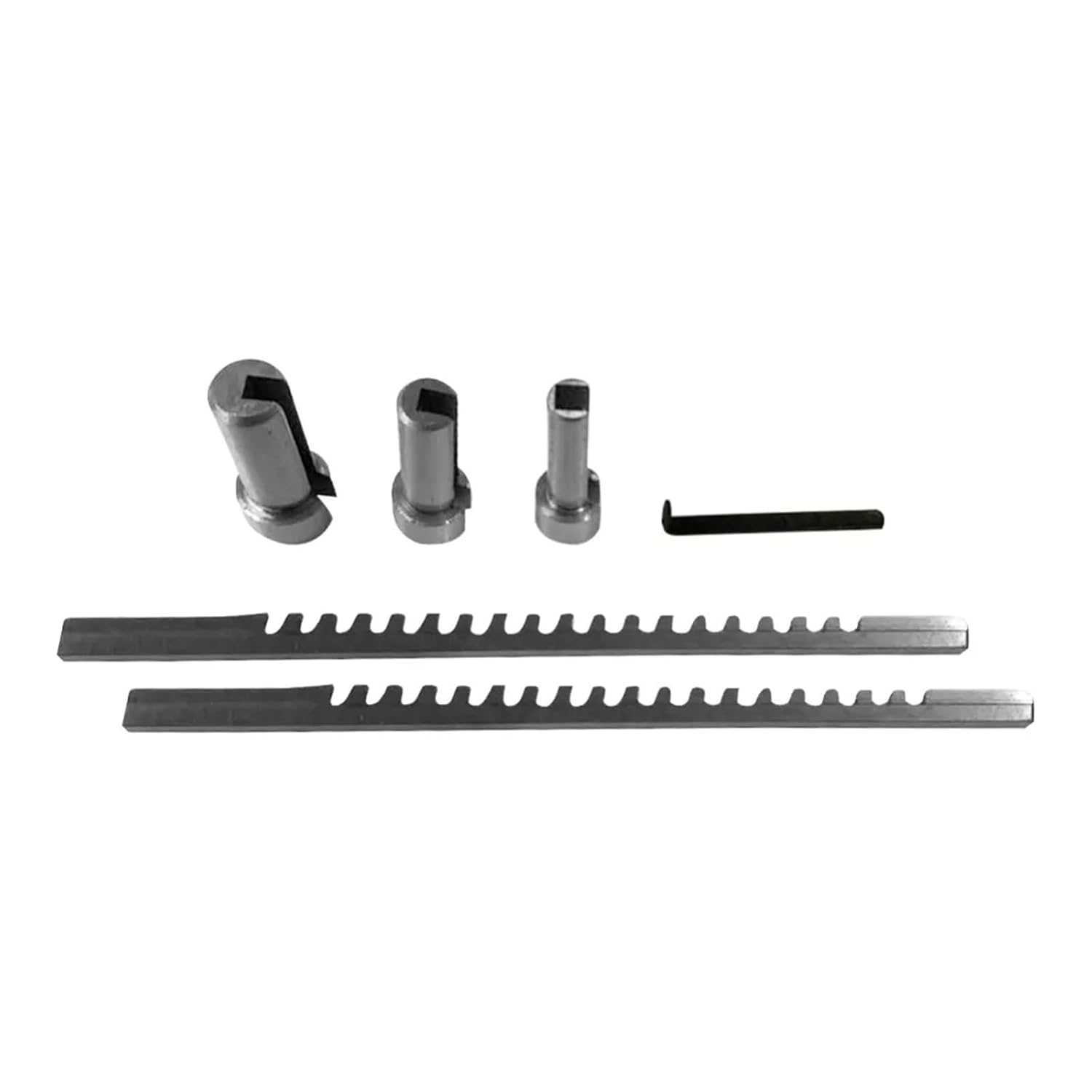 HSS Keyway Broach Set Metric Sized 6pcs 2mm 3mm Broaches 6/8/10 Collared Bushings with Shims CNC Cutting Tools Heat Resistance
