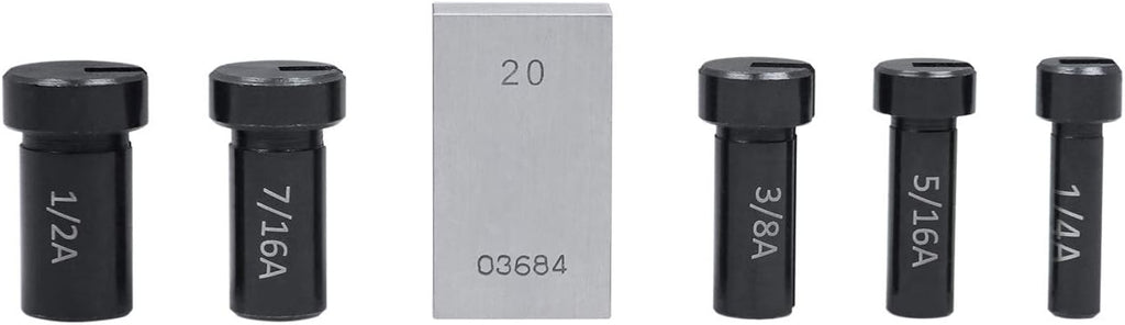 Accusize Industrial Tools No.00 Hss Keyway Broach Precision Sets in Fitted Wooden Box, 5100-0001
