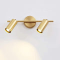 Wall Mounted Light LED 7W Adjustable Modern Wall Lamp Sconce Nordic Rotatable 360° H65 Copper Wall Spotlight Indoor Lights Lighting Fixture for Bedroom Bathroom Toilet Dressing Table Reading Lig