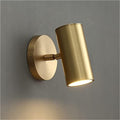 Copper Bedside Reading Wall Light Modern Brass Wall Lamp Spotlight Indoor LED Wall Sconce for Bedroom Living Room Study Room Dining Room Hallway Stairs Hall Restaurant Wall Lantern