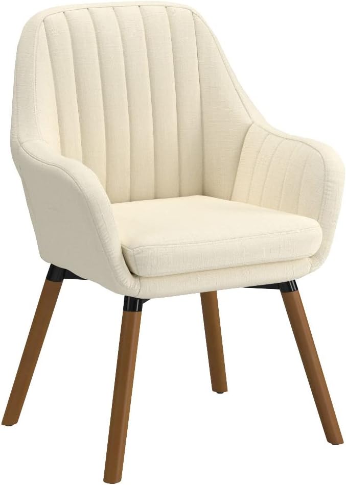 Roundhill Furniture Tuchico Contemporary Fabric Accent Chair, Arm Rest, Tan