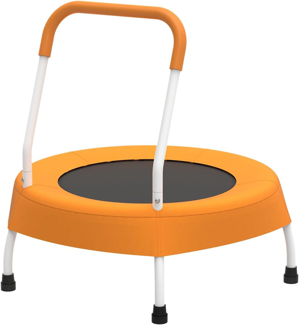 Toddler Trampoline for 1 Year Plus with Handle, Baby Gifts for Boys and Girls, Indoor and Outdoor