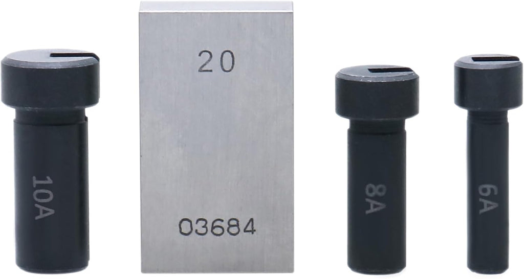 Accusize Industrial Tools No 60 Metric H.S.S. Keyway Broach Sets in Fitted Box, 5100-0060