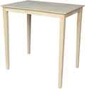 International Concepts 42' Solid Wood Top Bar Table in Natural