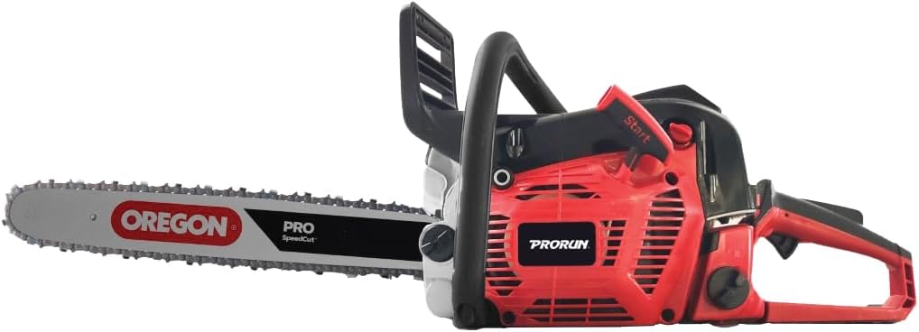 PRORUN 55.5cc 20-in. Gas-Powered 2-Cycle Commercial Chainsaw (PCS560C)
