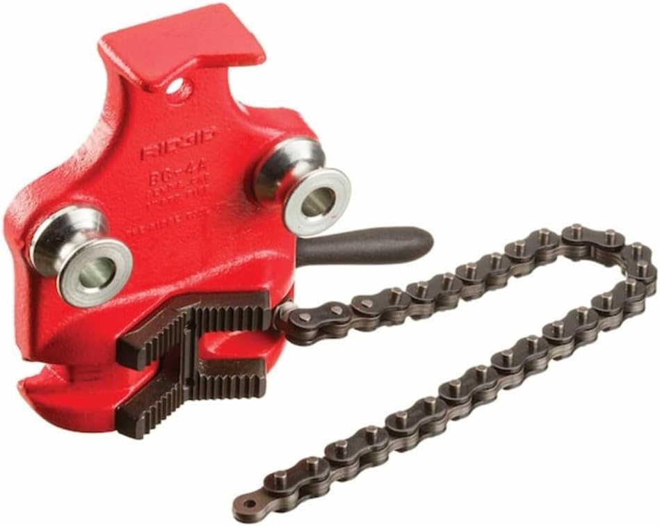 Ridgid 40210 Vise, Bc610 Bench Chain, 11x11x7, Red