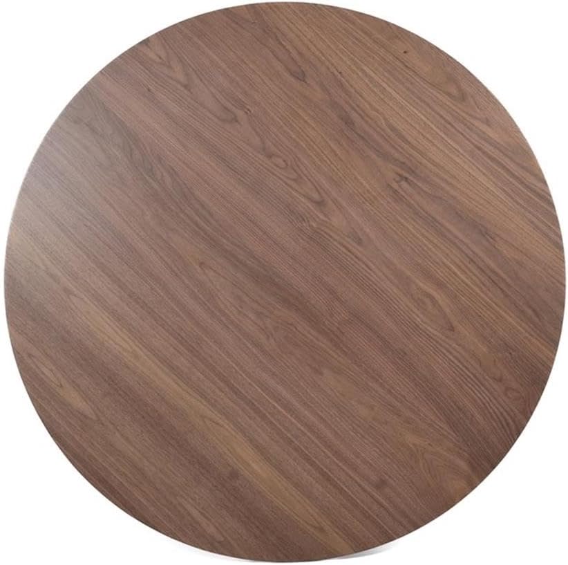 New Classic Furniture Gabby Wood Round Table, Walnut